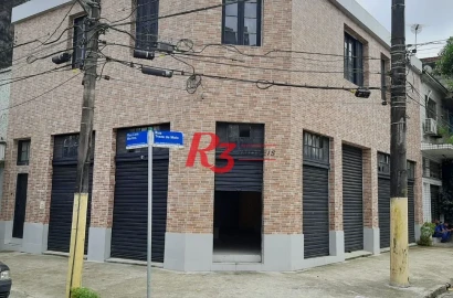 Loja para alugar, 123 m² - Vila Matias - Santos/SP