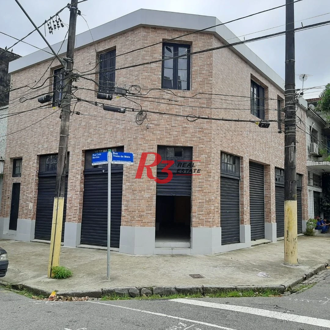 Loja para alugar, 123 m² - Vila Matias - Santos/SP