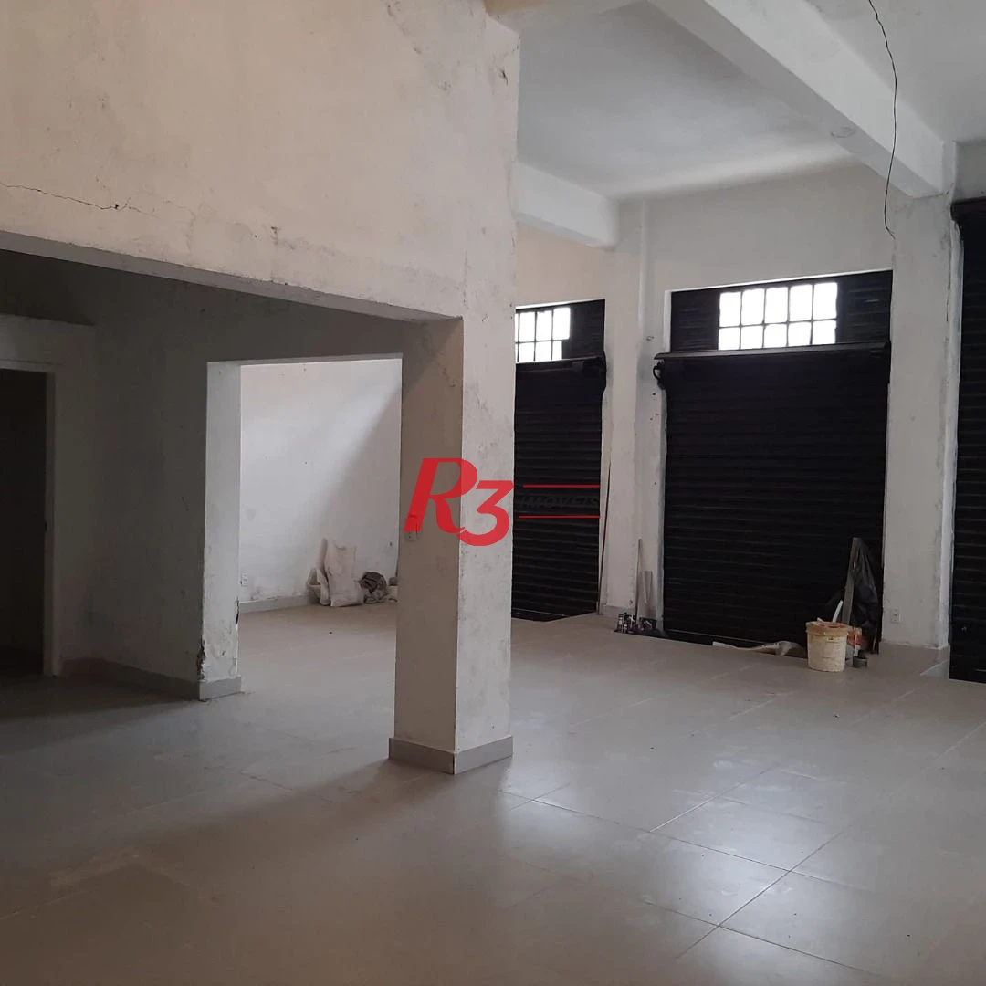 Loja para alugar, 123 m² - Vila Matias - Santos/SP
