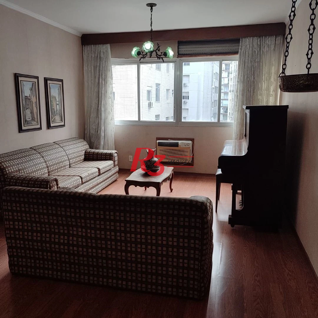 Apartamento com 3 dormitórios à venda, 127 m² por R$ 970.000,00 - Gonzaga - Santos/SP
