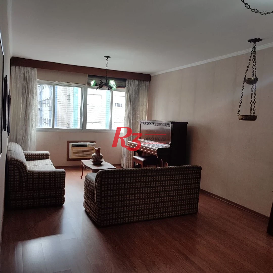 Apartamento com 3 dormitórios à venda, 127 m² por R$ 970.000,00 - Gonzaga - Santos/SP