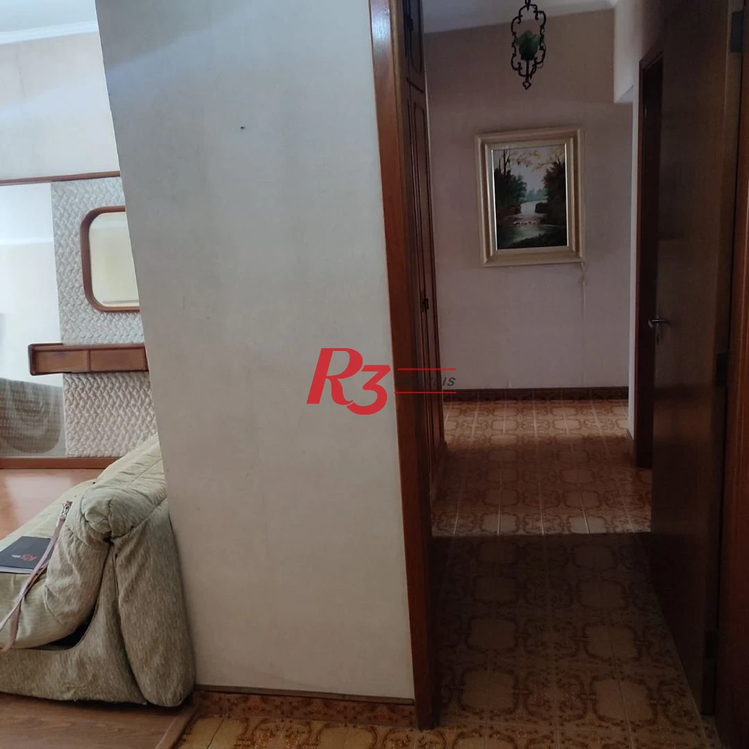 Apartamento com 3 dormitórios à venda, 127 m² por R$ 970.000,00 - Gonzaga - Santos/SP