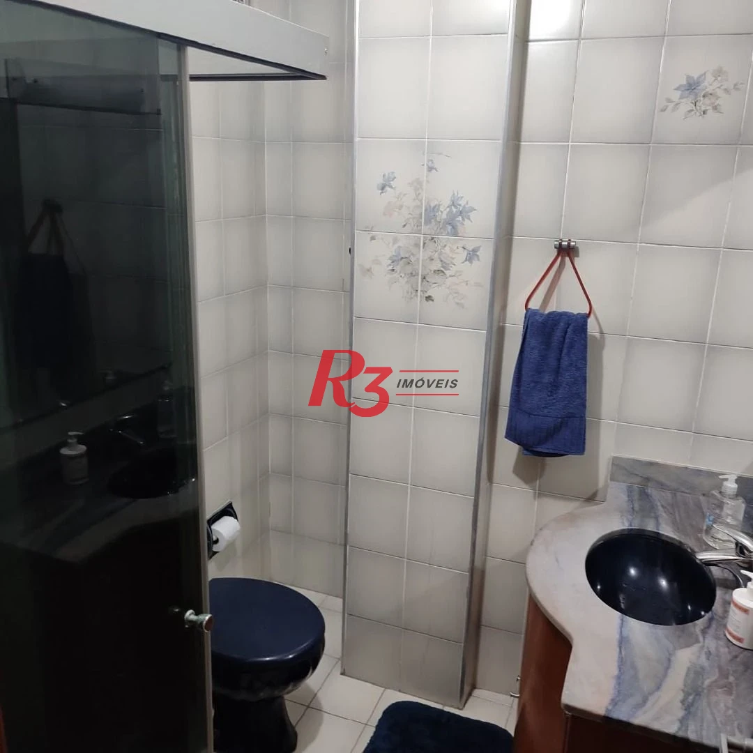 Apartamento com 3 dormitórios à venda, 127 m² por R$ 970.000,00 - Gonzaga - Santos/SP
