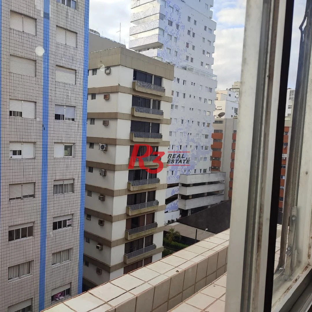 Apartamento com 3 dormitórios para alugar, 127 m²  - Gonzaga - Santos/SP