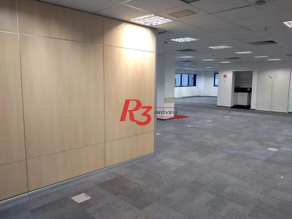 Andar Corporativo para alugar, 544 m² - Gonzaga - Santos/SP
