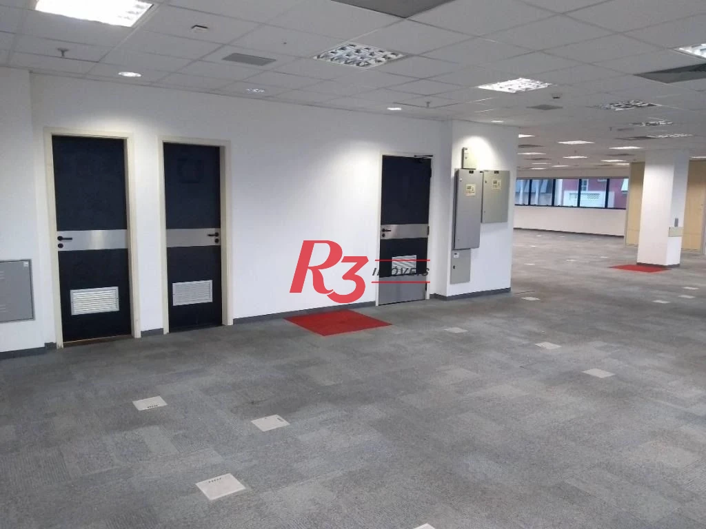 Andar Corporativo para alugar, 544 m² - Gonzaga - Santos/SP
