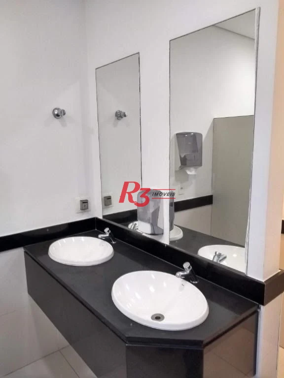 Andar Corporativo para alugar, 544 m² - Gonzaga - Santos/SP