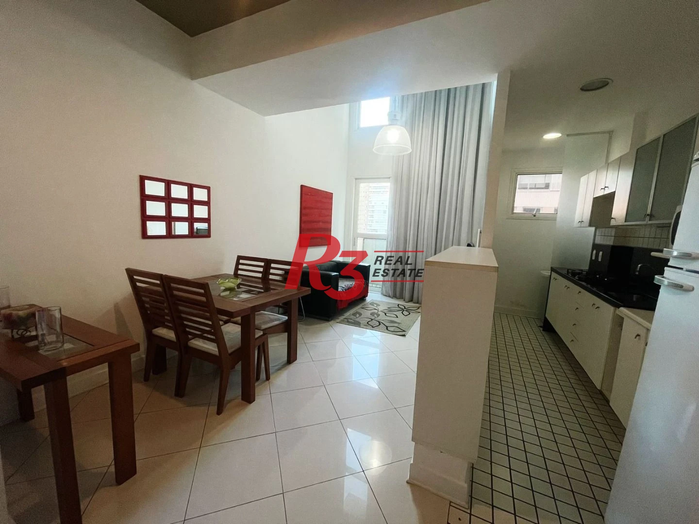Apartamento Duplex com 2 dormitórios à venda, 80 m² por R$ 800.000,00 - Gonzaga - Santos/SP
