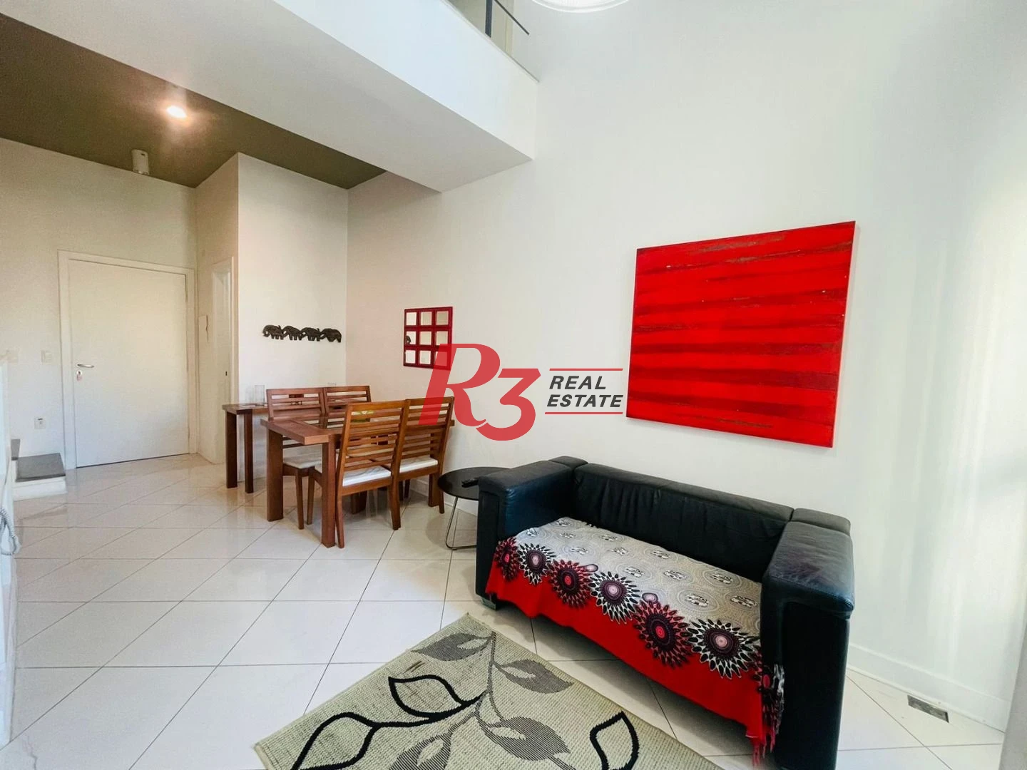 Apartamento Duplex com 2 dormitórios à venda, 80 m² por R$ 800.000,00 - Gonzaga - Santos/SP