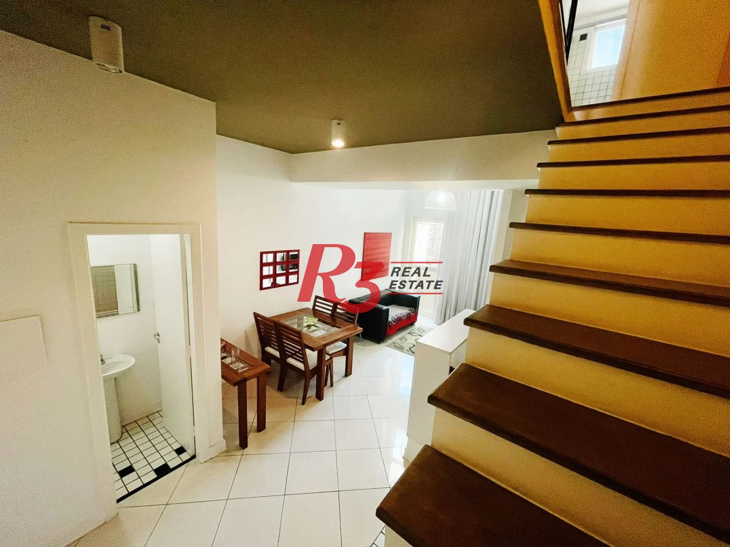 Apartamento Duplex com 2 dormitórios à venda, 80 m² por R$ 800.000,00 - Gonzaga - Santos/SP