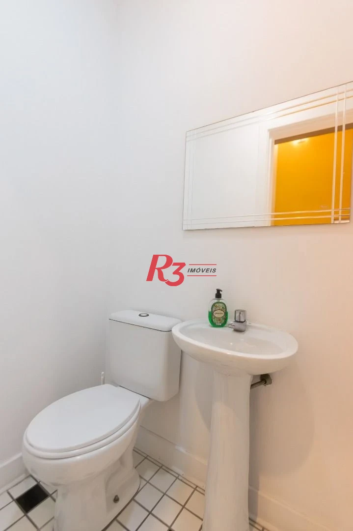 Apartamento Duplex com 2 dormitórios à venda, 80 m² por R$ 800.000,00 - Gonzaga - Santos/SP