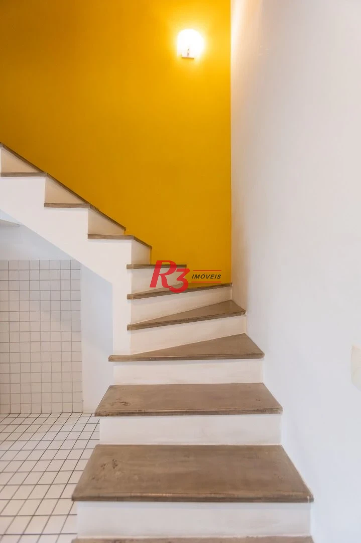 Apartamento Duplex com 2 dormitórios à venda, 80 m² por R$ 800.000,00 - Gonzaga - Santos/SP