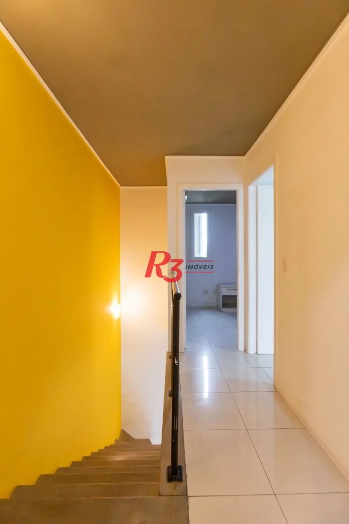 Apartamento Duplex com 2 dormitórios à venda, 80 m² por R$ 800.000,00 - Gonzaga - Santos/SP