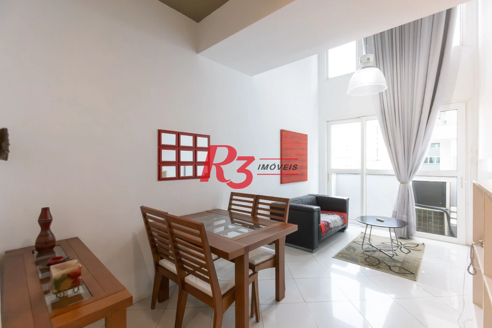 Apartamento Duplex com 2 dormitórios à venda, 80 m² por R$ 800.000,00 - Gonzaga - Santos/SP