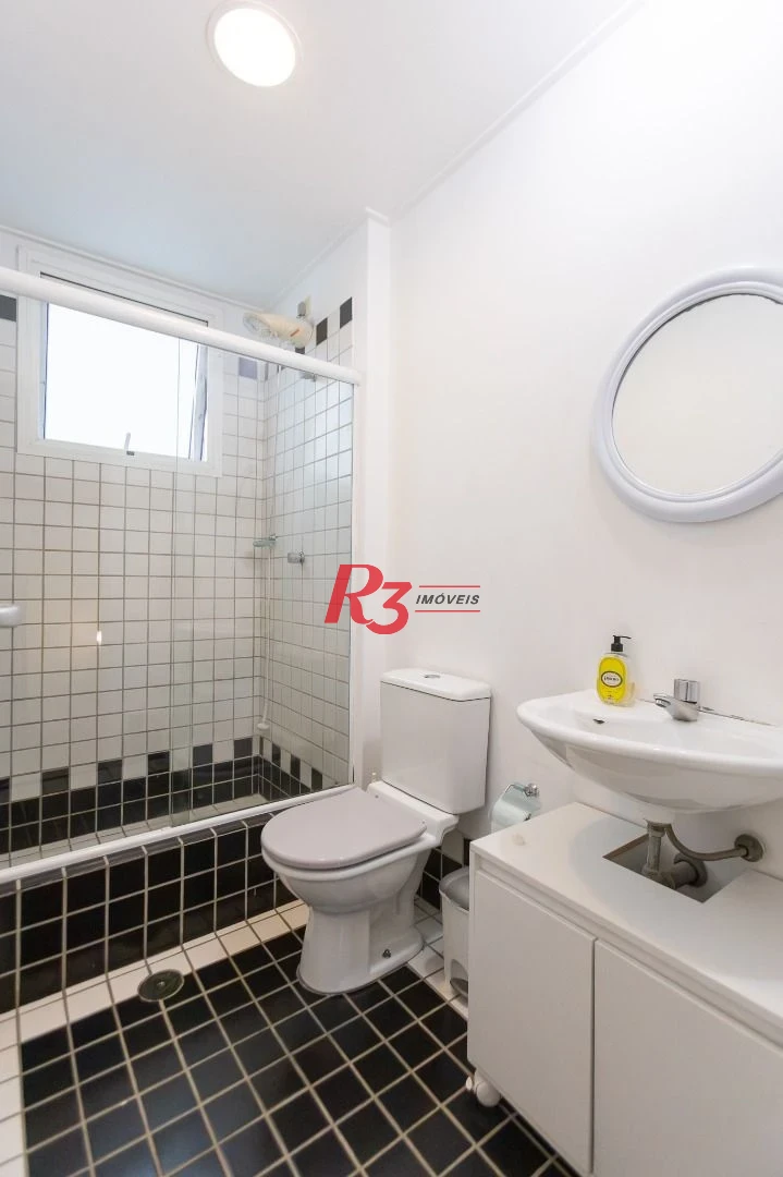 Apartamento Duplex com 2 dormitórios à venda, 80 m² por R$ 800.000,00 - Gonzaga - Santos/SP