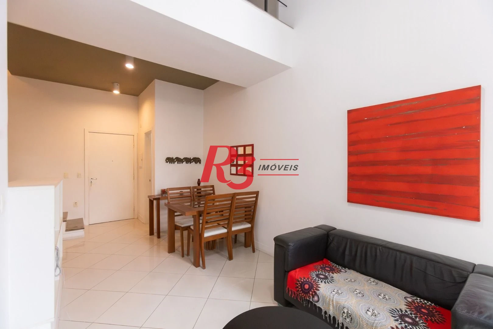 Apartamento Duplex com 2 dormitórios à venda, 80 m² por R$ 800.000,00 - Gonzaga - Santos/SP