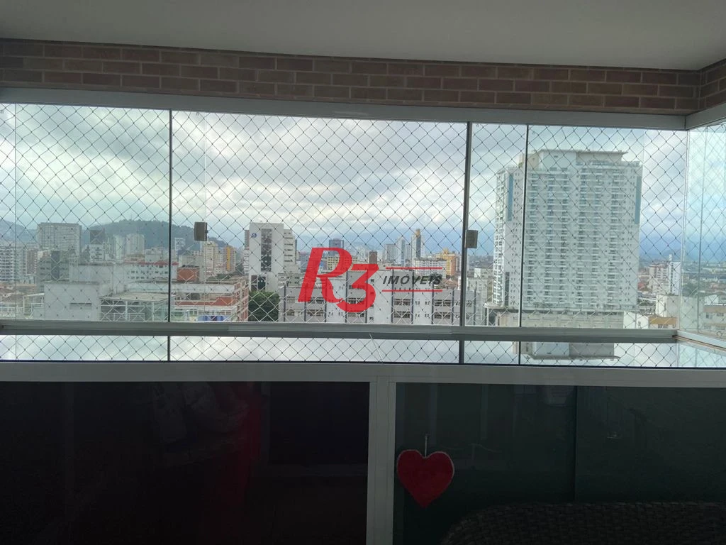Apartamento com 2 dormitórios à venda, 84 m² - Boqueirão - Santos/SP
