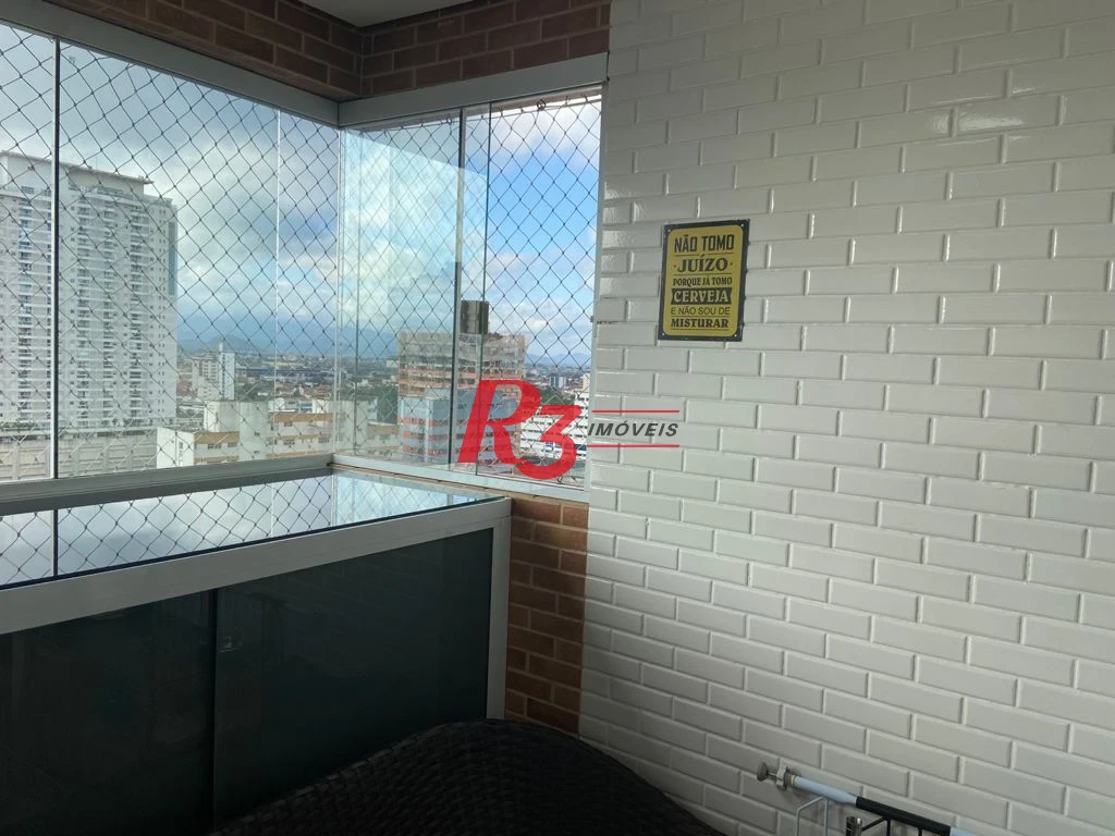 Apartamento com 2 dormitórios à venda, 84 m² - Boqueirão - Santos/SP