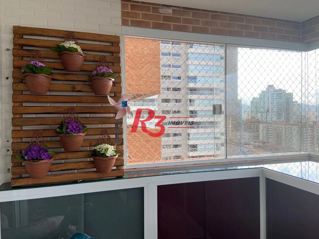 Apartamento com 2 dormitórios à venda, 84 m² - Boqueirão - Santos/SP