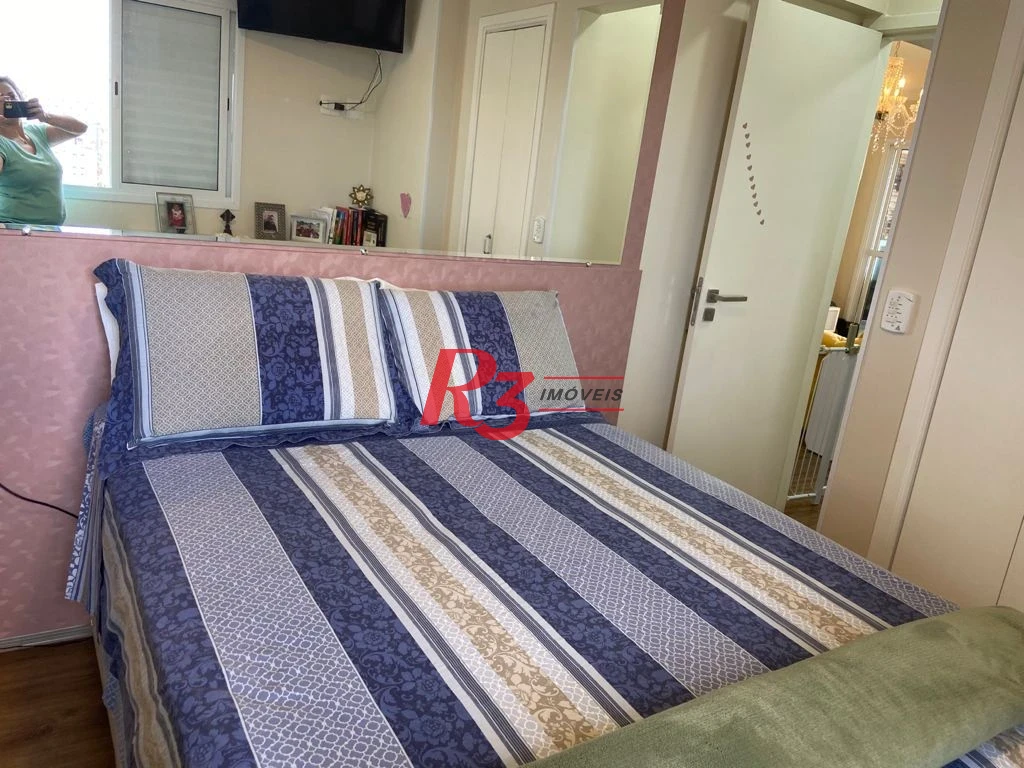 Apartamento com 2 dormitórios à venda, 84 m² - Boqueirão - Santos/SP