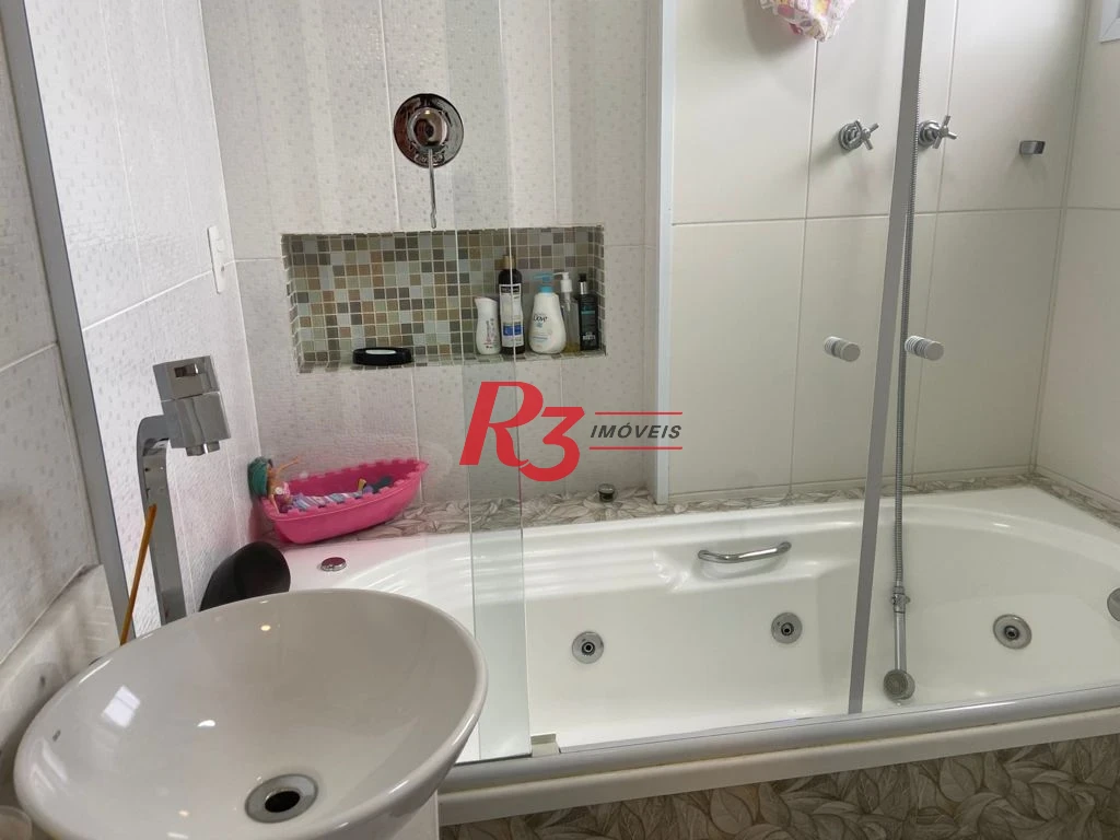 Apartamento com 2 dormitórios à venda, 84 m² - Boqueirão - Santos/SP