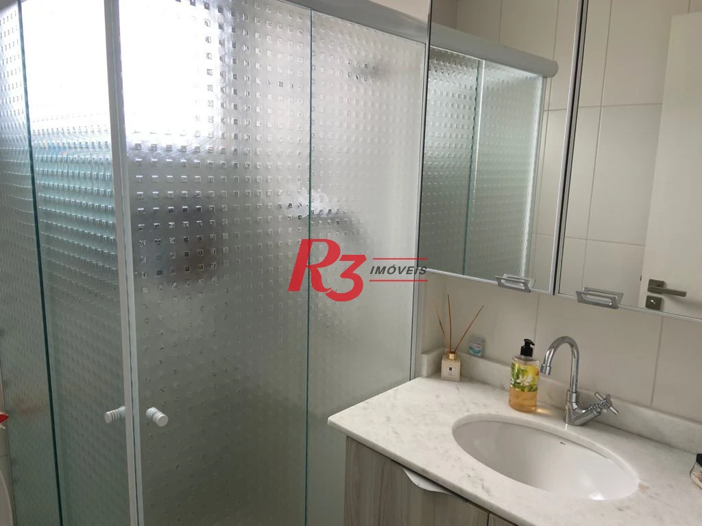 Apartamento com 2 dormitórios à venda, 84 m² - Boqueirão - Santos/SP