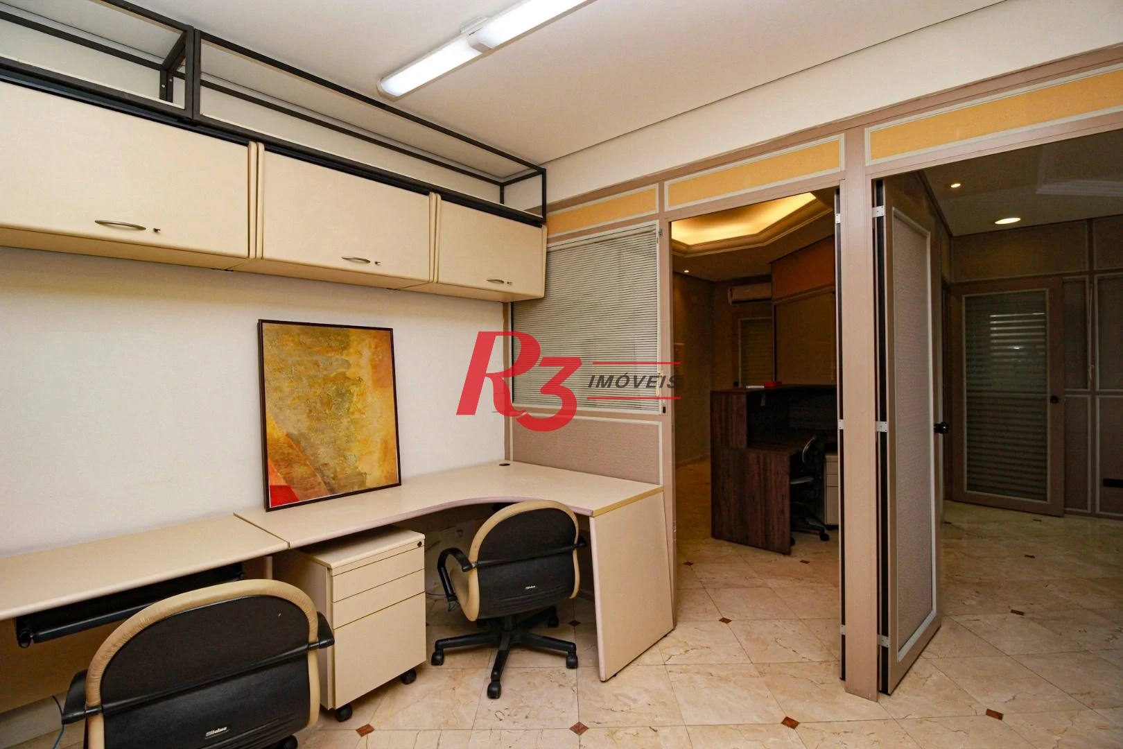 Sala para alugar, 134 m² por R$ 5.000,02/mês - Campo Grande - Santos/SP