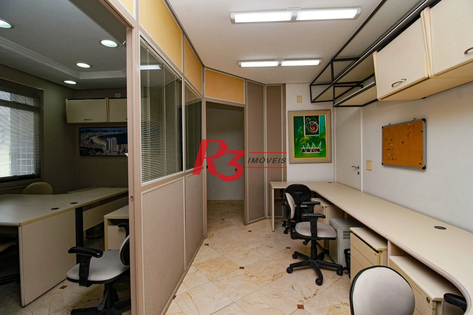 Sala para alugar, 134 m² por R$ 5.000,02/mês - Campo Grande - Santos/SP