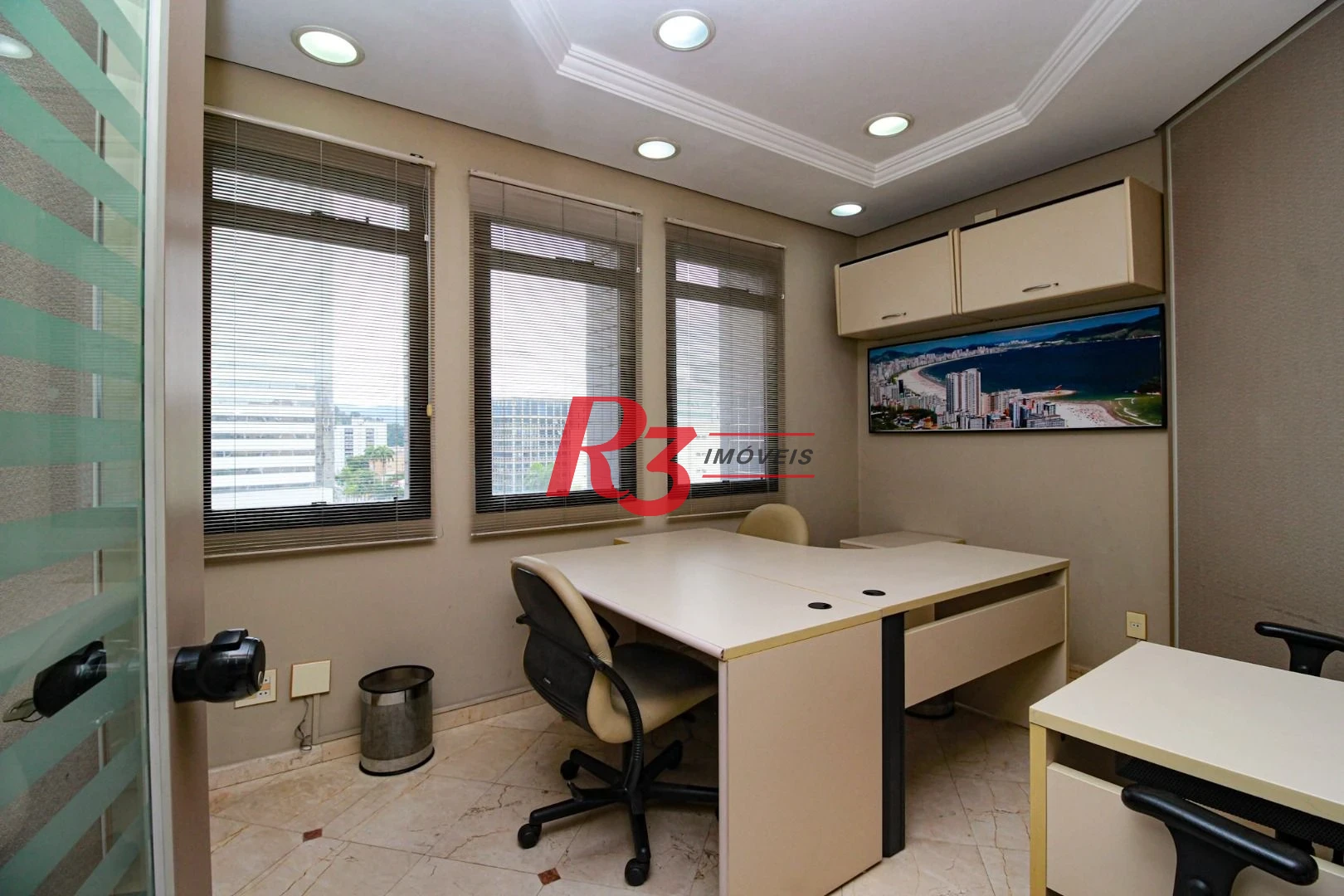 Sala para alugar, 134 m² por R$ 5.000,02/mês - Campo Grande - Santos/SP