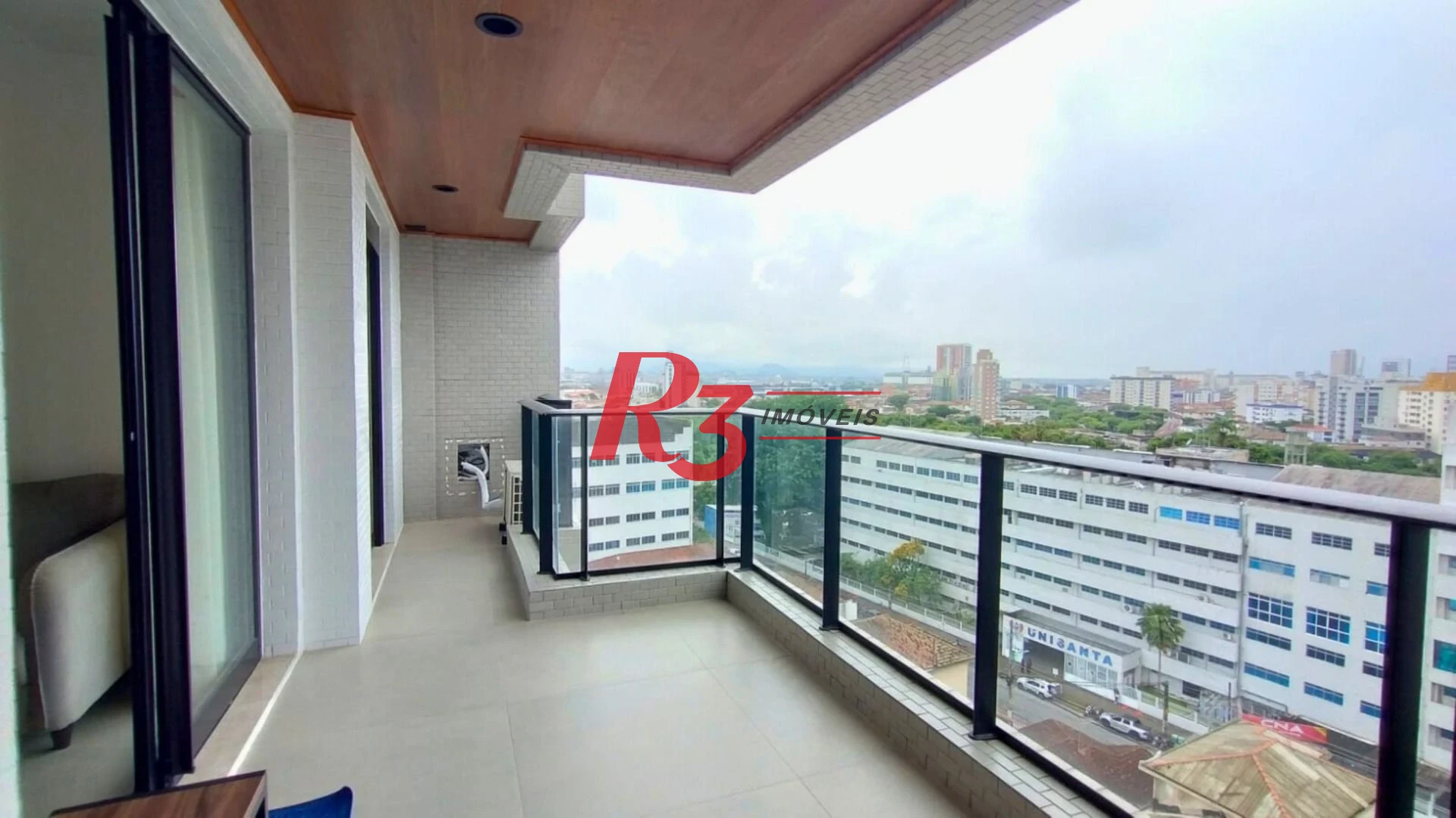 Apartamento com 1 dormitório para alugar, 54 m² por R$ 5.000,02/mês - Boqueirão - Santos/SP