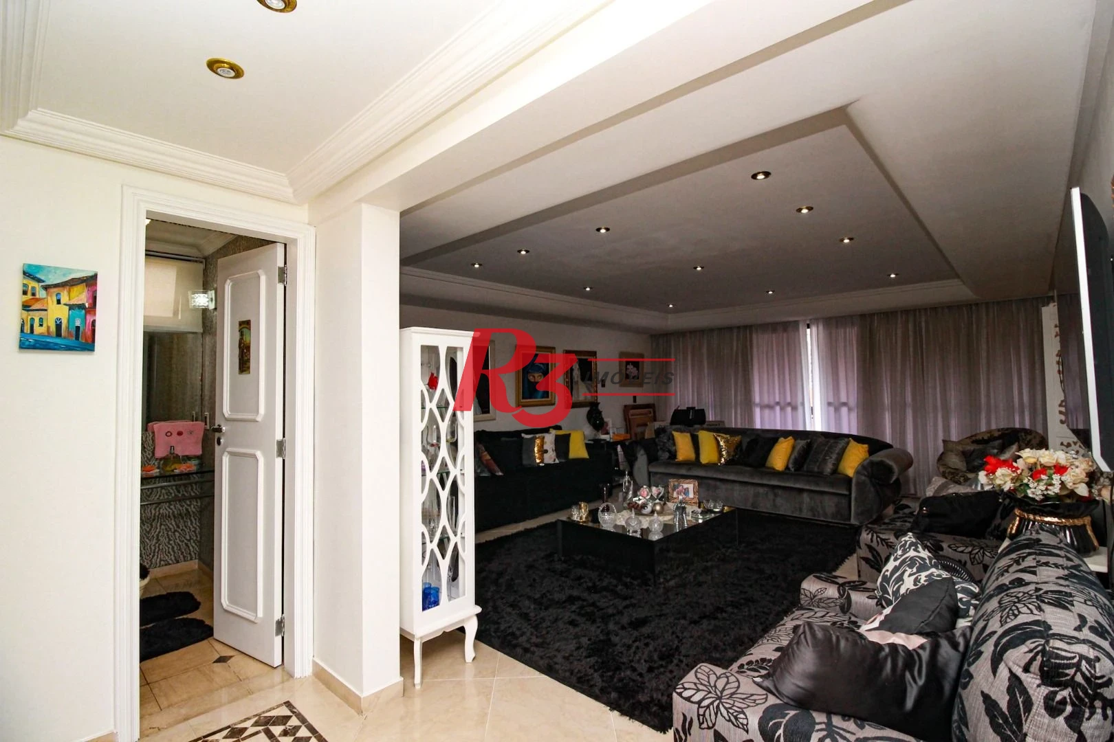 Apartamento com 3 dormitórios à venda, 244 m² - Gonzaga - Santos/SP