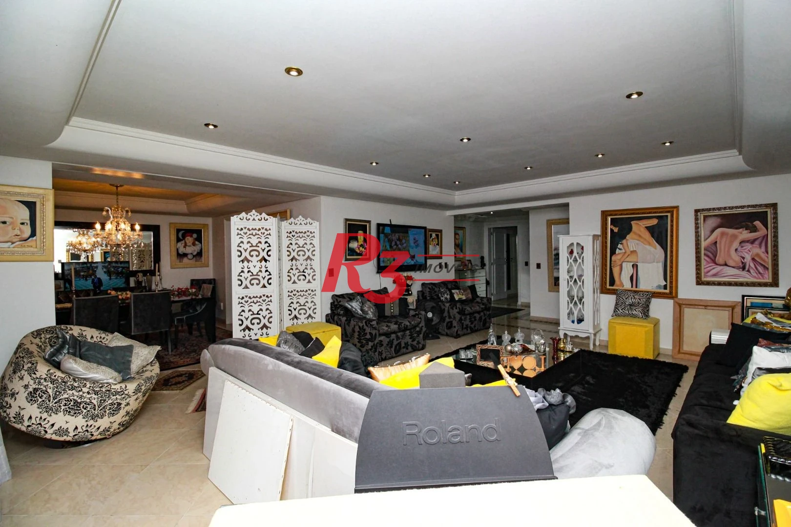 Apartamento com 3 dormitórios à venda, 244 m² - Gonzaga - Santos/SP