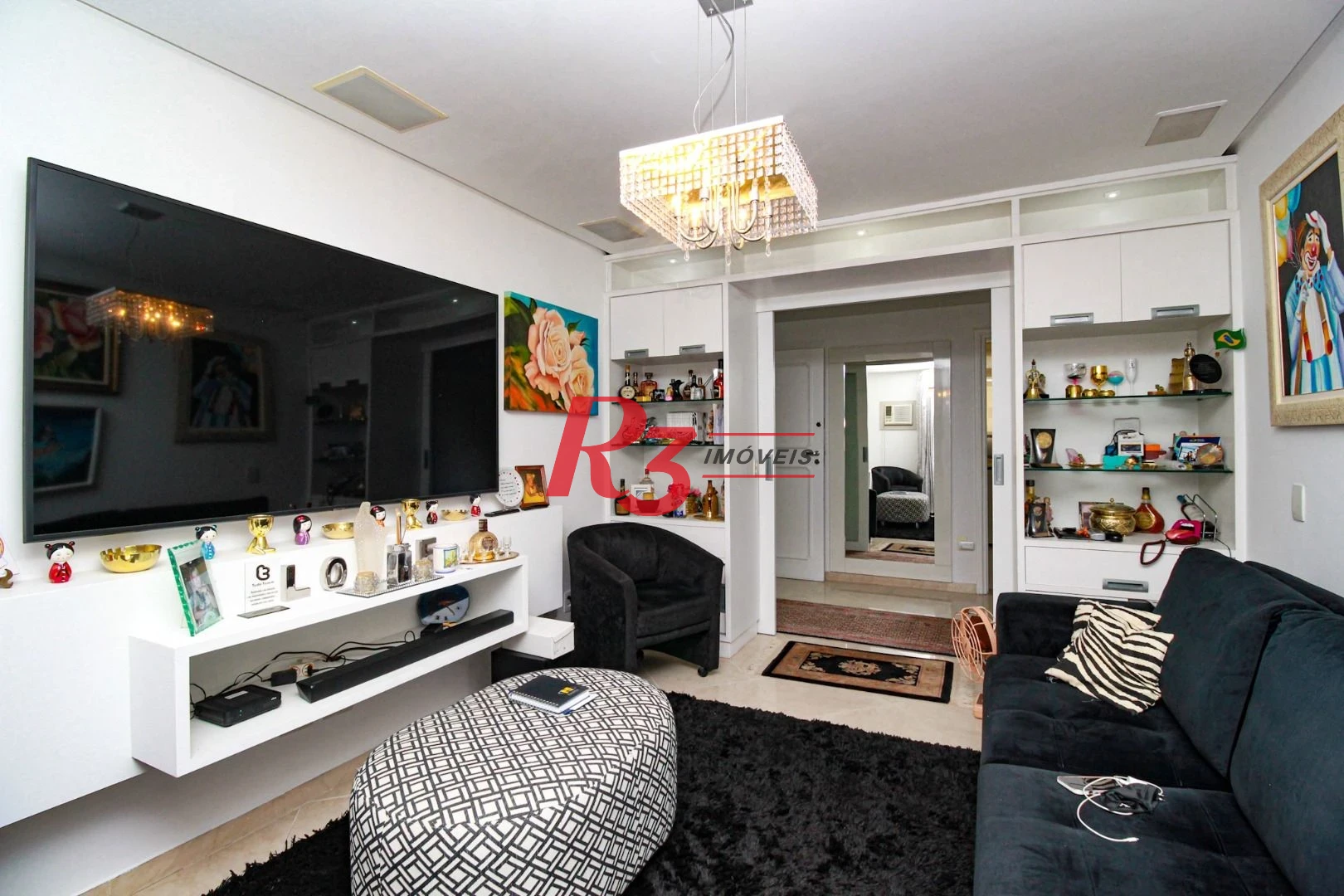 Apartamento com 3 dormitórios à venda, 244 m² - Gonzaga - Santos/SP