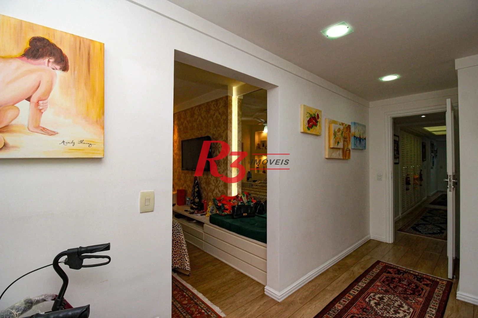 Apartamento com 3 dormitórios à venda, 244 m² - Gonzaga - Santos/SP