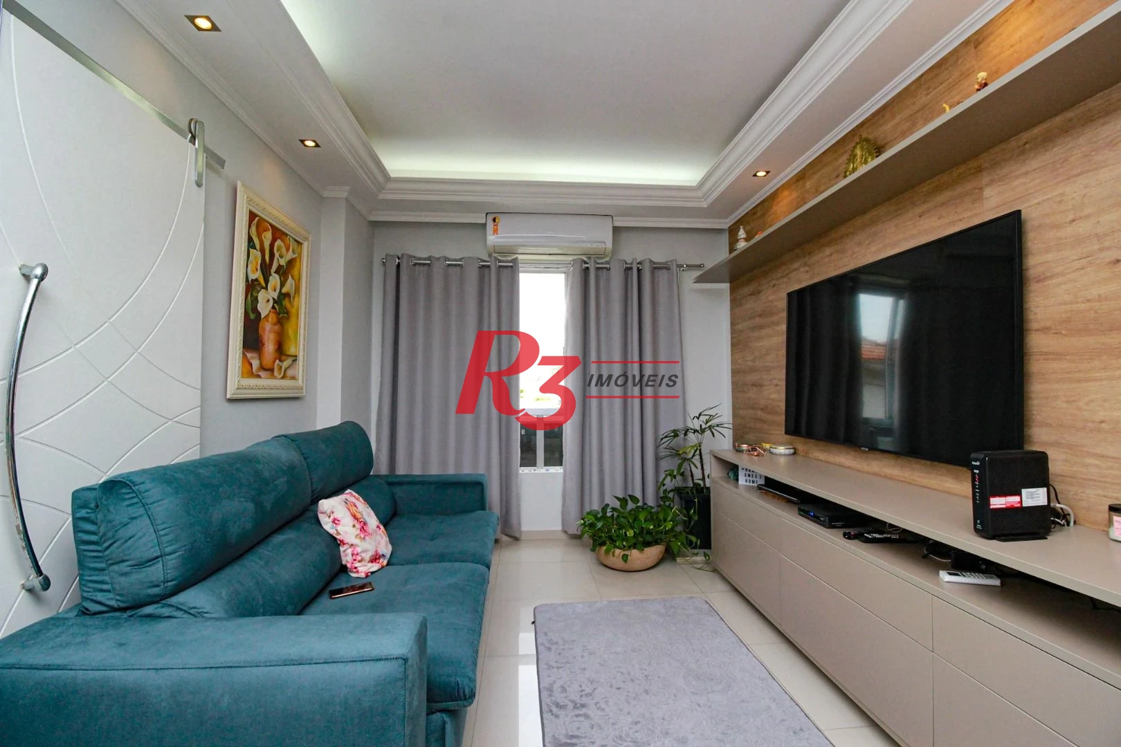 Apartamento com 2 dormitórios à venda, 96 m² por R$ 650.000,00 - Aparecida - Santos/SP