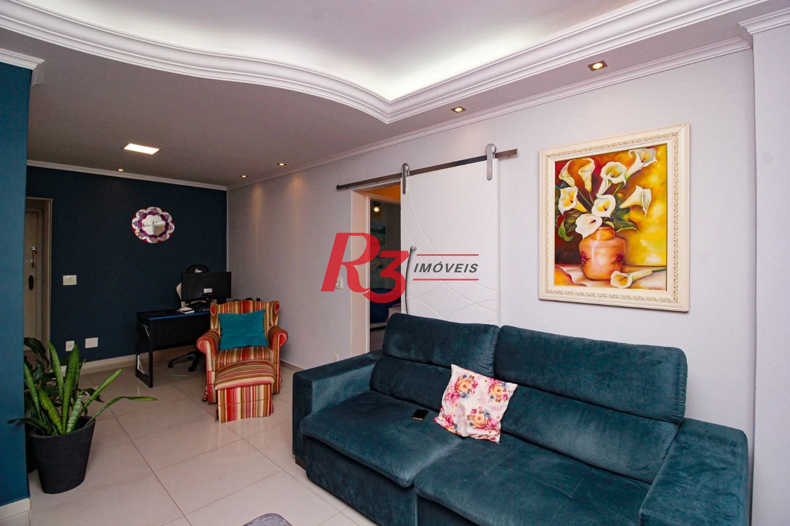 Apartamento com 2 dormitórios à venda, 96 m² por R$ 650.000,00 - Aparecida - Santos/SP
