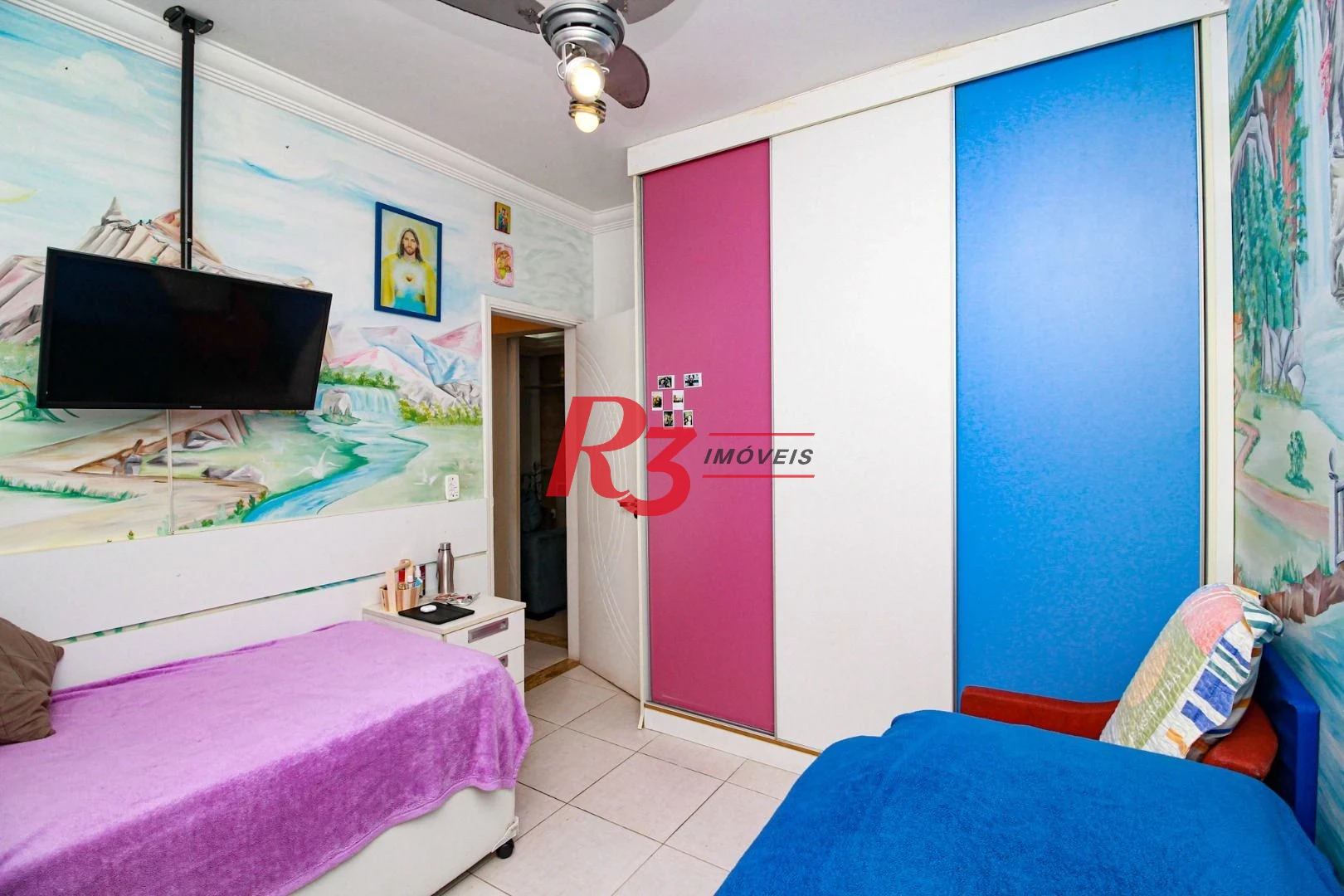 Apartamento com 2 dormitórios à venda, 96 m² por R$ 650.000,00 - Aparecida - Santos/SP