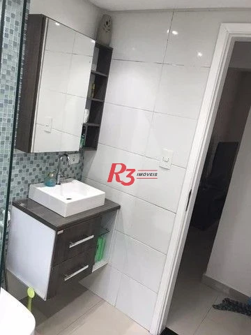 Apartamento com 2 dormitórios à venda, 70 m² - Aparecida - Santos/SP