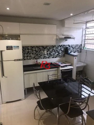 Apartamento com 2 dormitórios à venda, 70 m² - Aparecida - Santos/SP