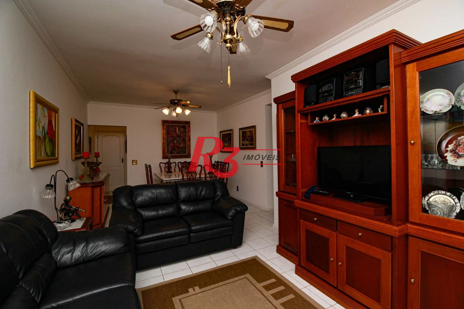 Apartamento com 3 dormitórios à venda, 120 m² por R$ 1.300.000,00 - Embaré - Santos/SP