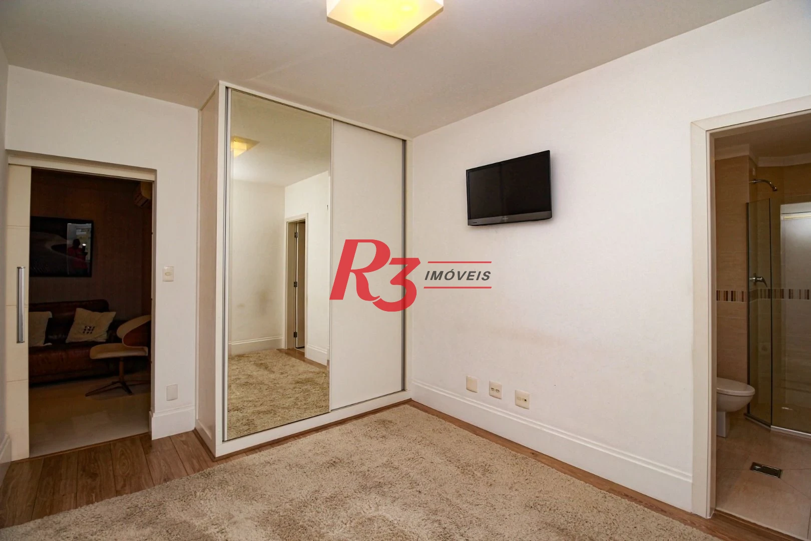 Apartamento com 4 dormitórios para alugar, 204 m² por R$ 18.000,00/mês - Gonzaga - Santos/SP