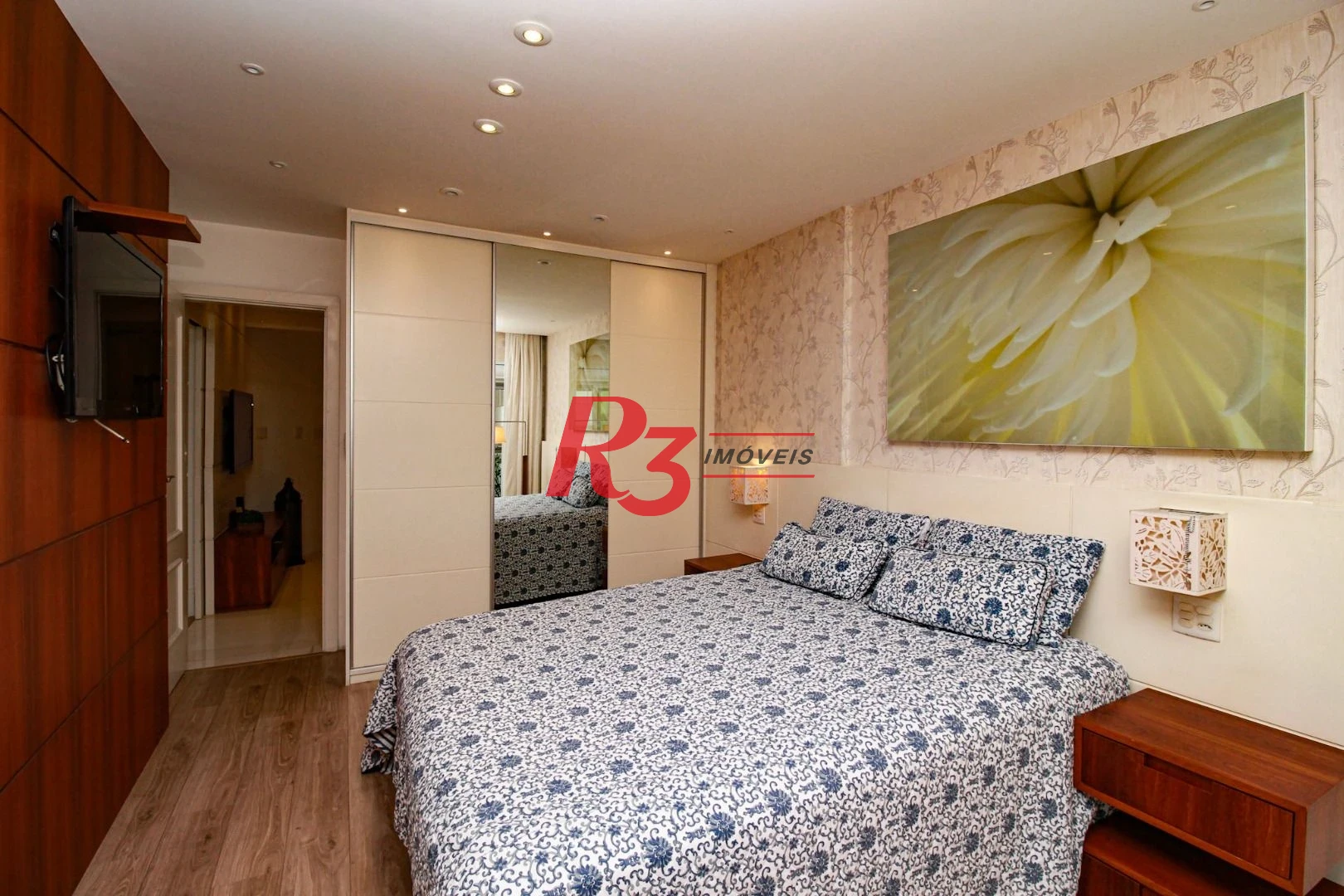 Apartamento com 4 dormitórios para alugar, 204 m² por R$ 18.000,00/mês - Gonzaga - Santos/SP