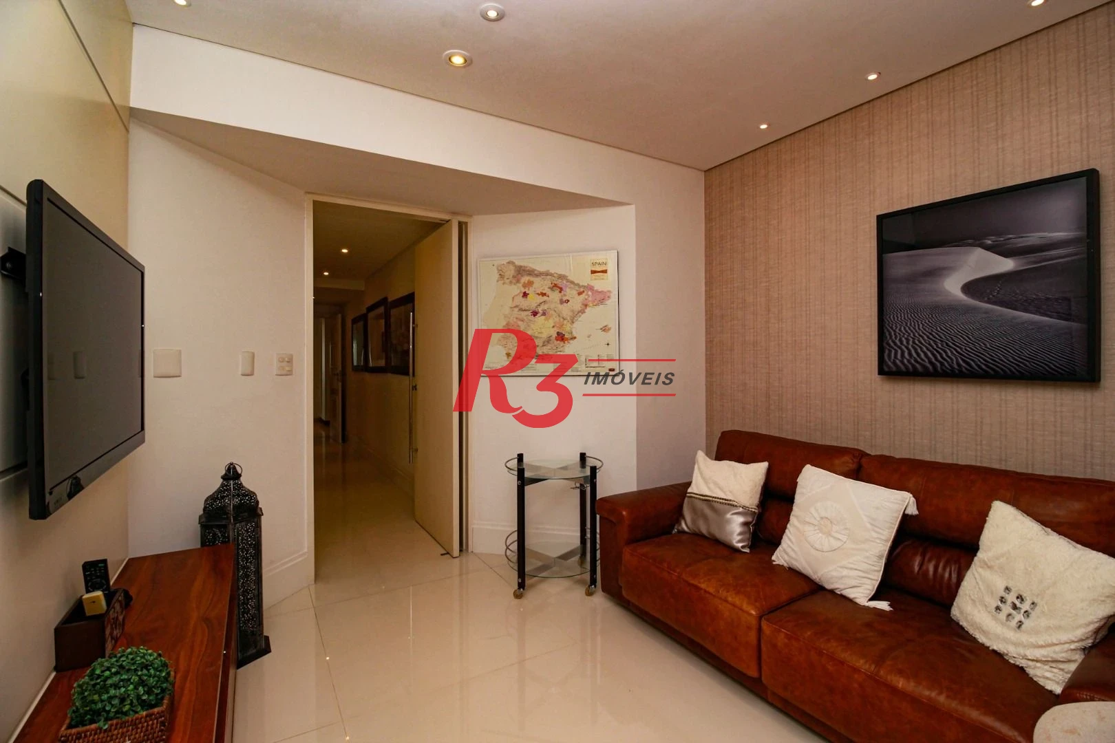 Apartamento com 4 dormitórios para alugar, 204 m² por R$ 18.000,00/mês - Gonzaga - Santos/SP