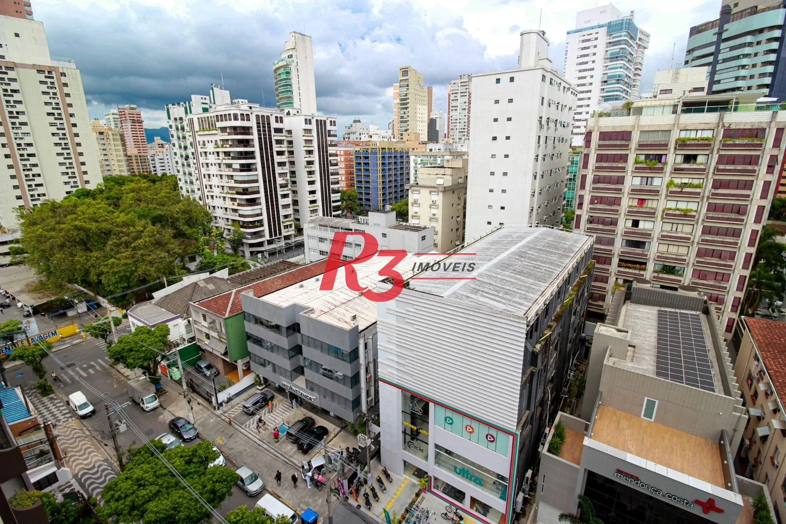 Apartamento com 4 dormitórios para alugar, 204 m² por R$ 18.000,00/mês - Gonzaga - Santos/SP