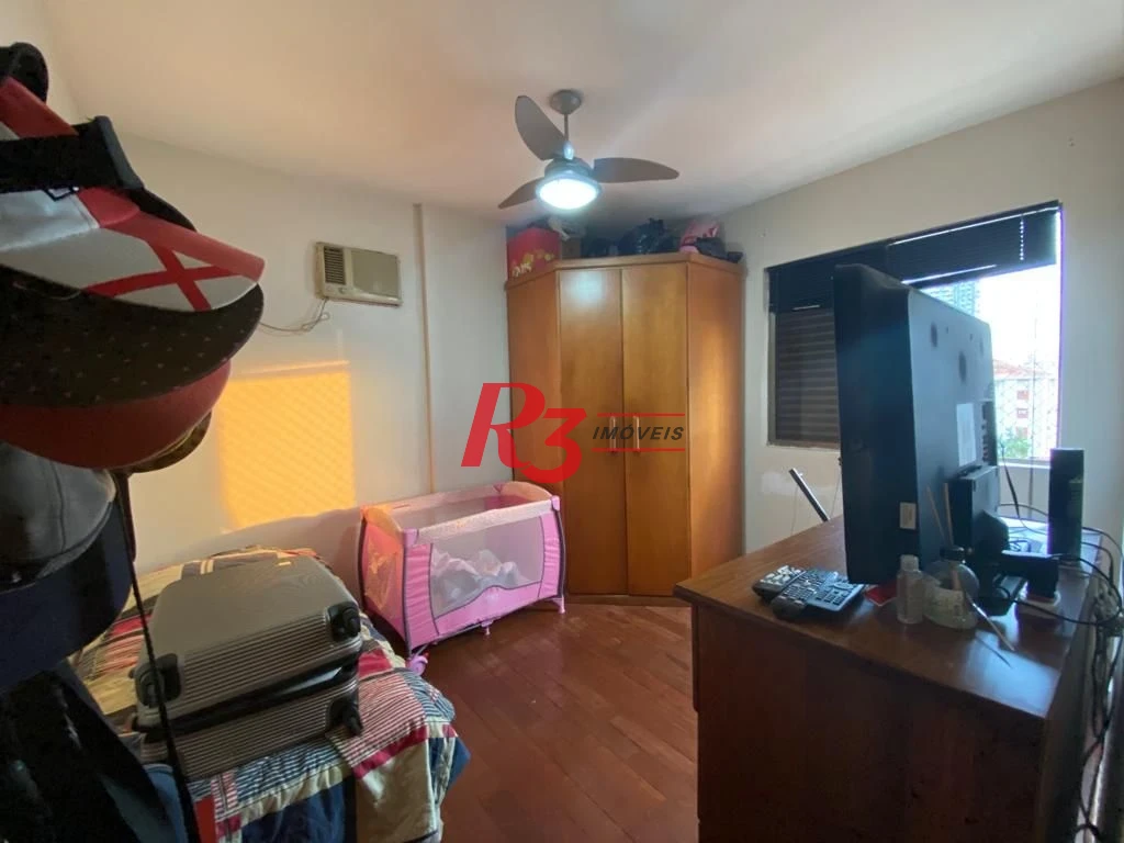 Apartamento com 3 dormitórios à venda, 80 m² por R$ 580.000,00 - Aparecida - Santos/SP