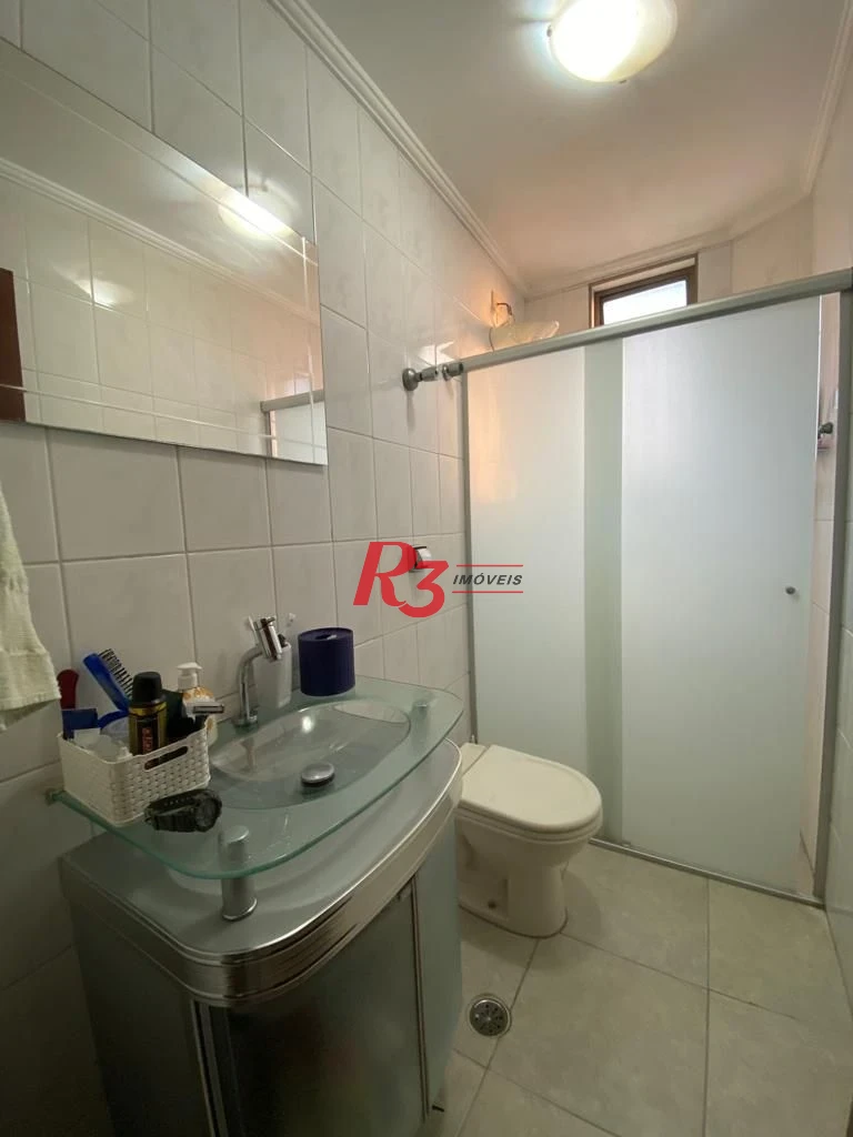 Apartamento com 3 dormitórios à venda, 80 m² por R$ 580.000,00 - Aparecida - Santos/SP