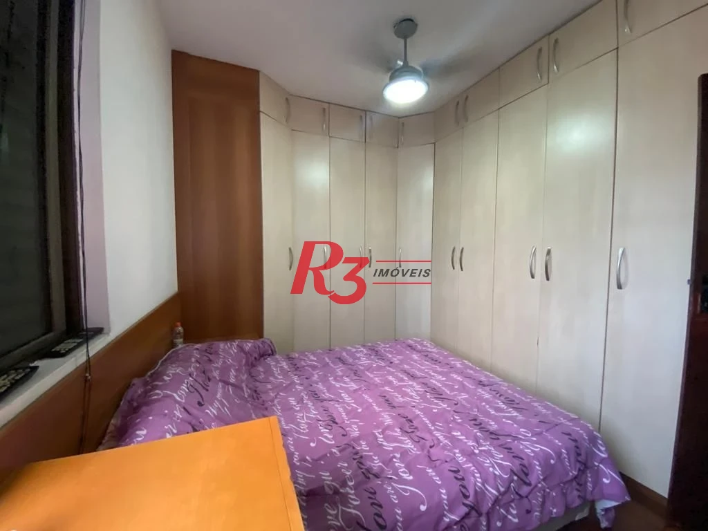 Apartamento com 3 dormitórios à venda, 80 m² por R$ 580.000,00 - Aparecida - Santos/SP