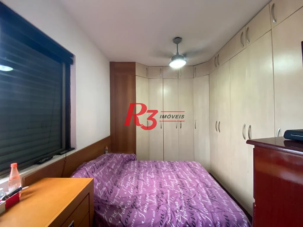 Apartamento com 3 dormitórios à venda, 80 m² por R$ 580.000,00 - Aparecida - Santos/SP