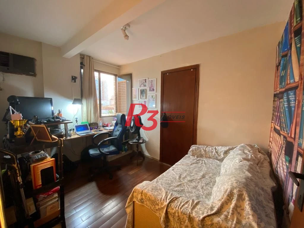 Apartamento com 3 dormitórios à venda, 80 m² por R$ 580.000,00 - Aparecida - Santos/SP