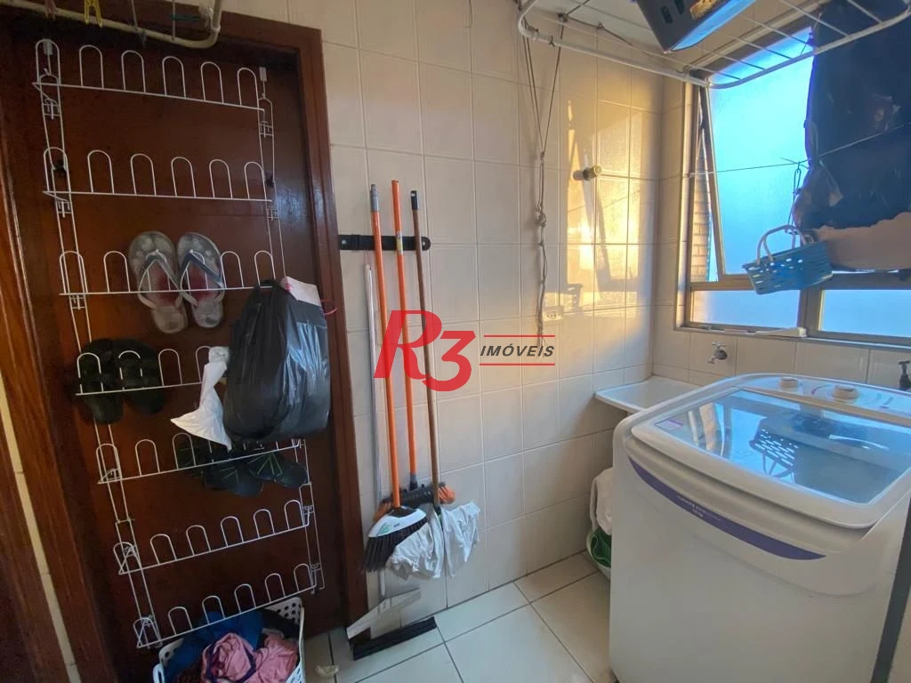 Apartamento com 3 dormitórios à venda, 80 m² por R$ 580.000,00 - Aparecida - Santos/SP